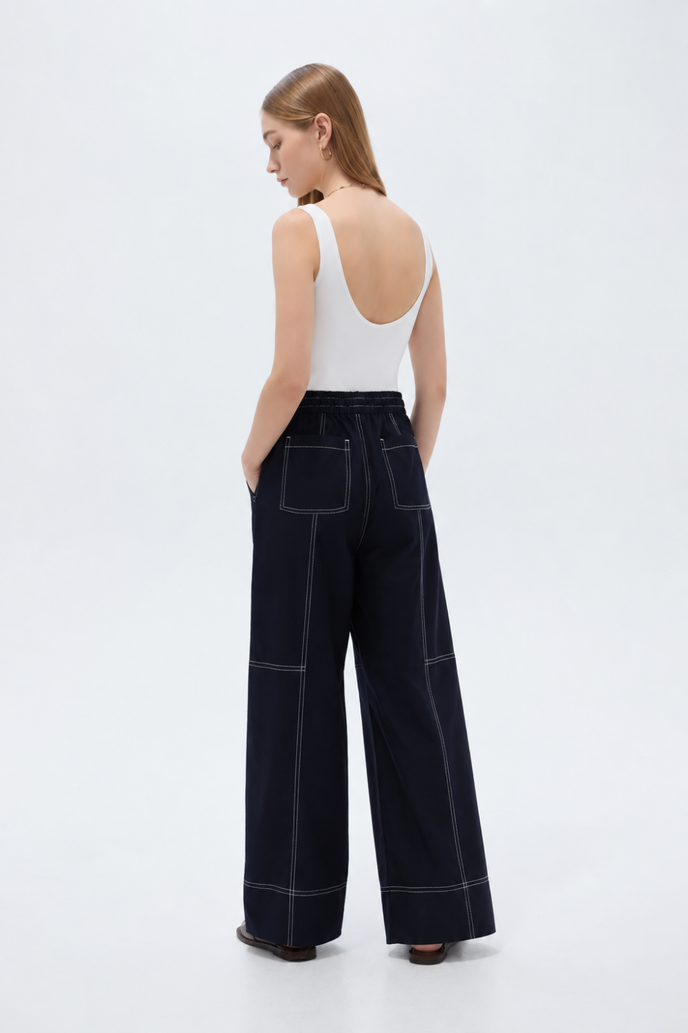 Pantalon Aivo Azul Noche