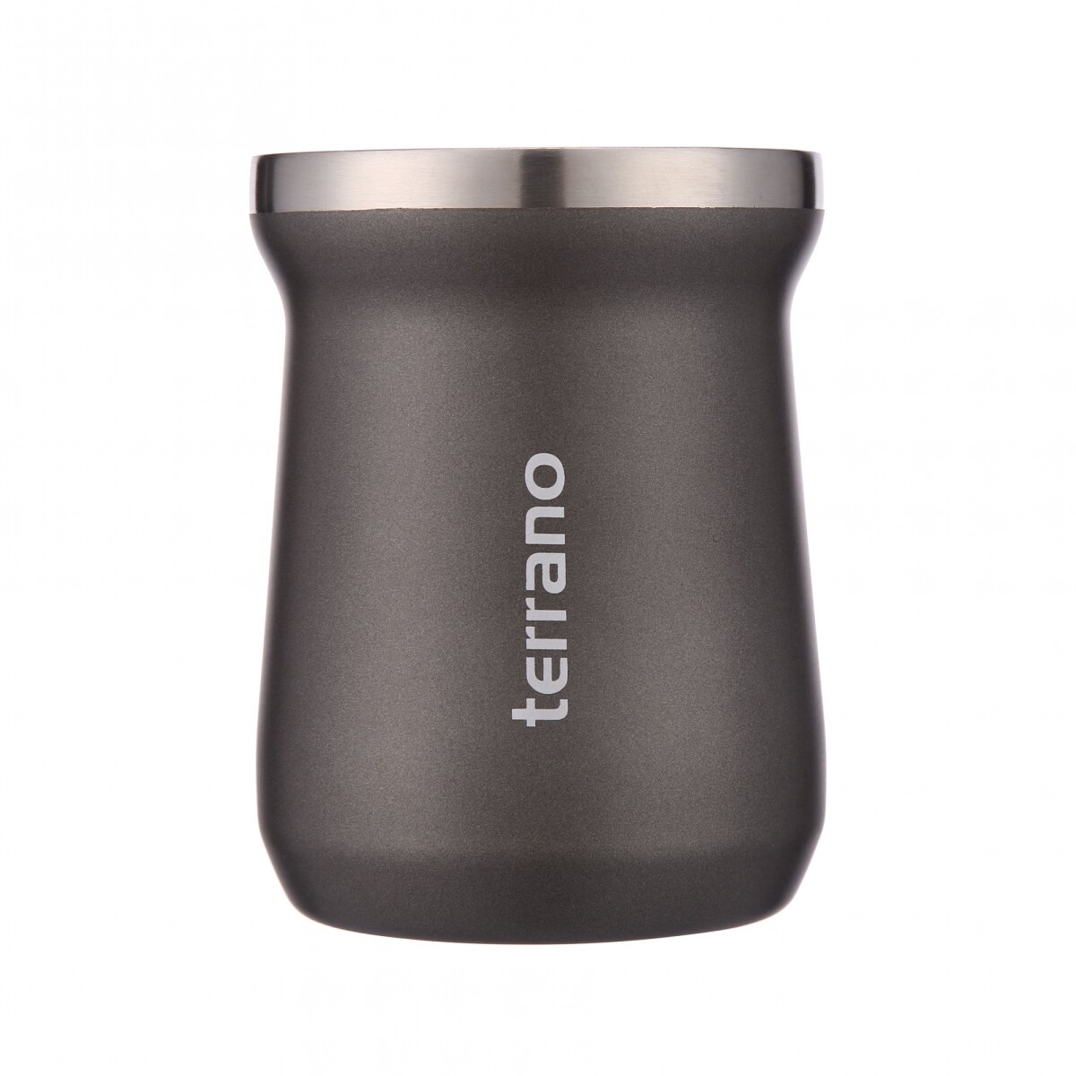 Mate Acero Inox. Camionero - Gris Metalizado 
