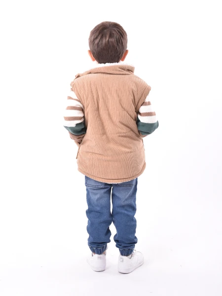 CHALECO IZAN BEIGE