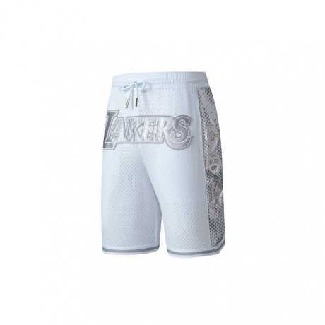 SHORT DE HOMBRE NBA FRONT FELT BASE LOGO REGULAR FIT Lakers