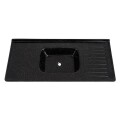 MESADA MARMOLINA 1.20 MT CON VALVULA PLASTICA - NEGRA MESADA MARMOLINA 1.20 MT CON VALVULA PLASTICA - NEGRA