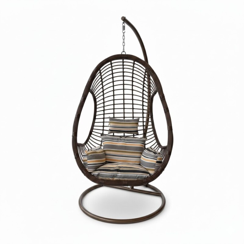 HAMACA COLG MARRON C/ALMOHADON Unica