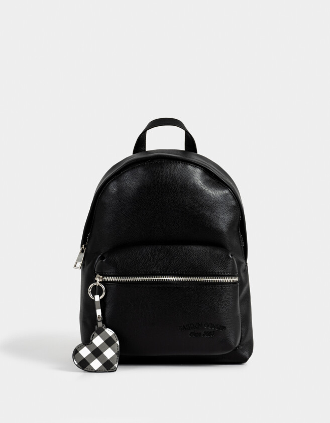 Mochilas Urbanas Mochila Bordada Negra - Negro