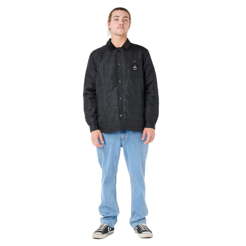 Campera Rip Curl Coastal Quilted Shirt - Negro Campera Rip Curl Coastal Quilted Shirt - Negro
