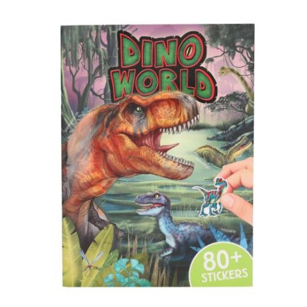Dino world con pegatinas en relieve - Dino World Con Pegatinas En Relieve 