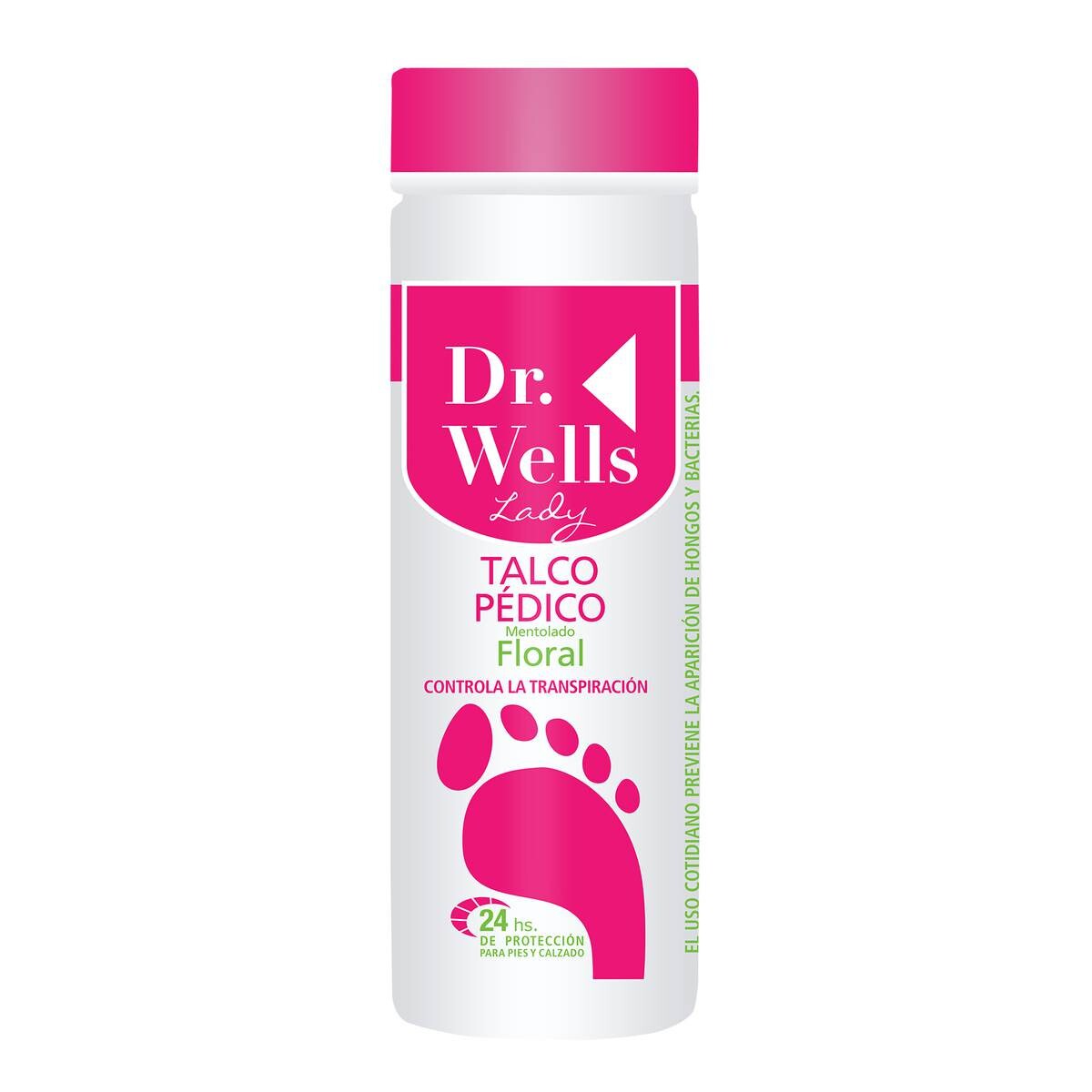 DR WELLS LADY TALCO PEDICO X 80GR UNID 