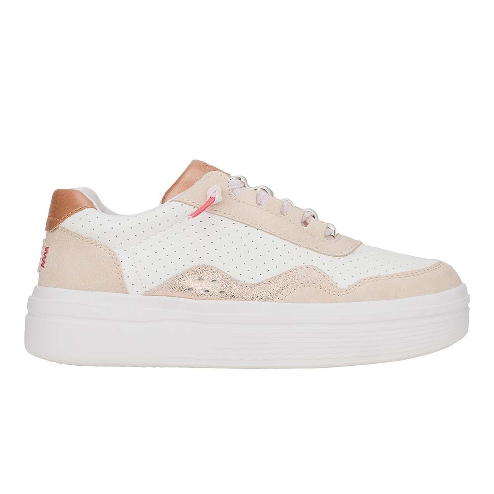 Zapatillas Hudson Lift Sport Shimmer Mujer Whisper Pink/White/Rose Gold