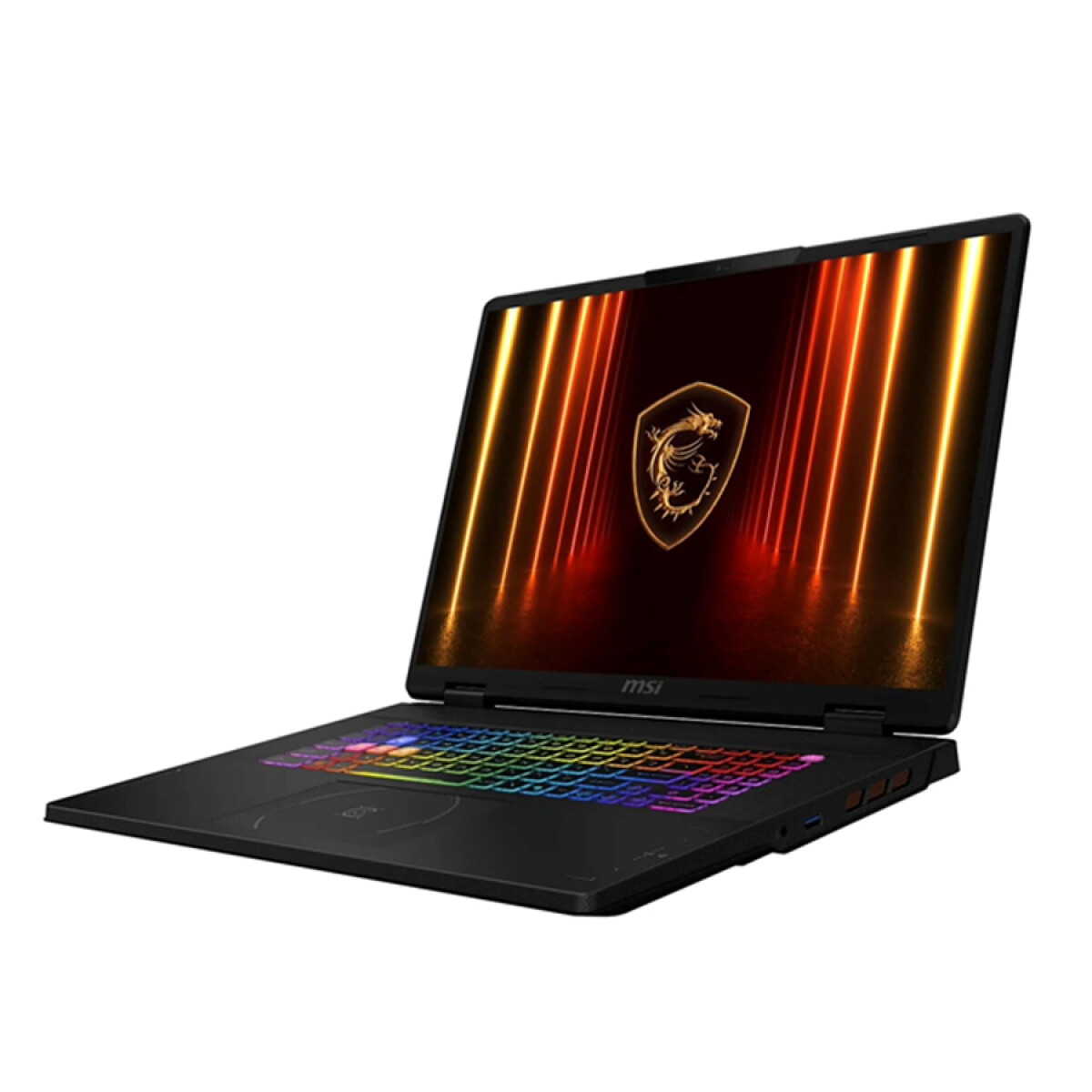 Notebook MSi GAMER CrossHair 18hx AI. Intel Ultra 9 275HX. RAM 32GB DDR5. DS 1TB. Pantalla 18" QHD+. Tarjeta RTX 5070 8GB DDR7 