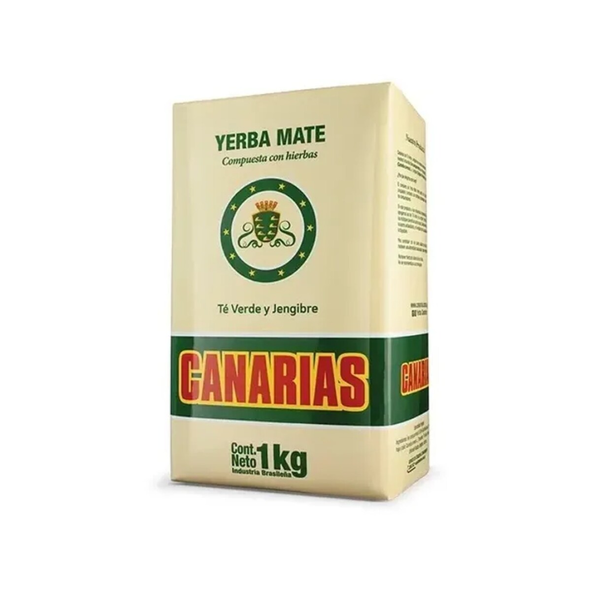 YERBA CANARIAS 1K TE VERDE/JENGIBRE 
