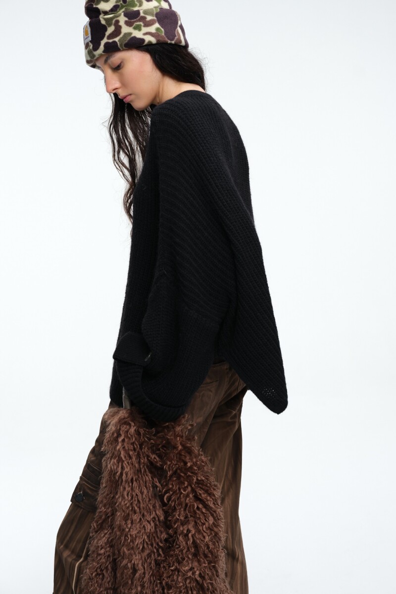 SWEATER BOLSILLO Negro