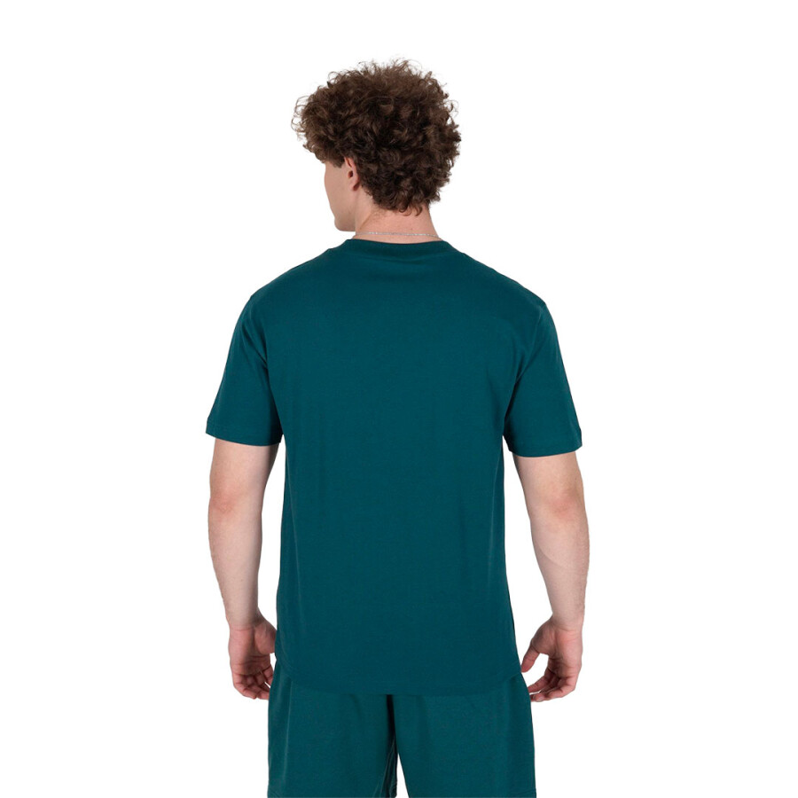 Remera de Hombre New Balance Sport Essentials Cotton Verde