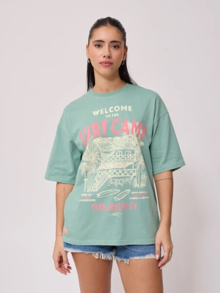 T-SHIRT RUSTY SOMERA VERDE