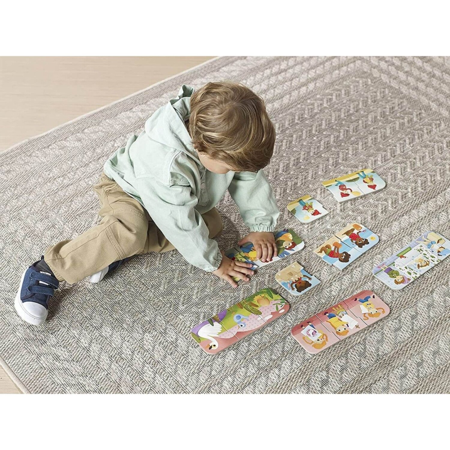 Set Puzzle Ardilla Bebe Educa Rompecabezas Animales Aprender — Atrix