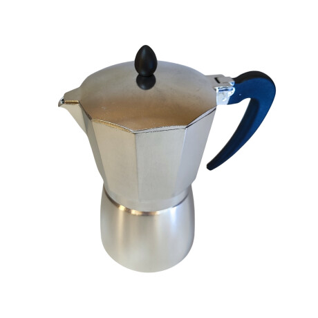 Cafetera Italiana en Aluminio 9 tazas Plateado