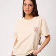 T-SHIRT RUSTY HIDAYA CREMA