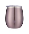 Mate Acero Inox. Con Tapa Lila Metalizado