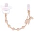 Clip para chupete silicona BUBA Cloudy beige