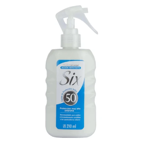 Six Splash Protector Solar Fps50 210ml. Six Splash Protector Solar Fps50 210ml.
