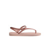 Ojota Havaiana de Dama Flash Urban Rosado Oro