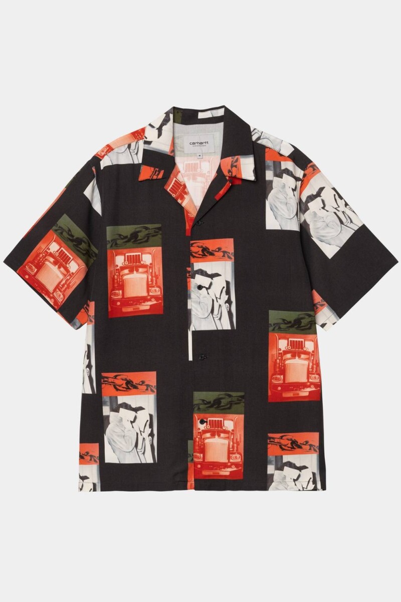 S/S Sean Hamilton Shirt Negro