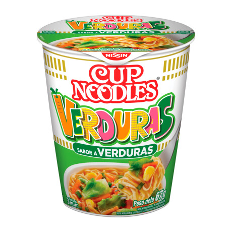 Sopa en Vaso Nissin Cup Noodles 69 G VERDURA