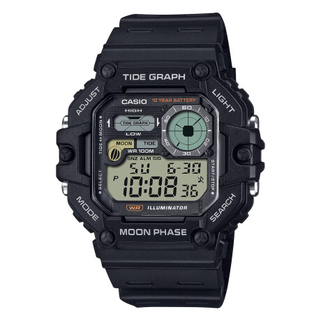 Reloj CASIO WS1700H-1AVDF en Resina Negro Esfera 48mm 0