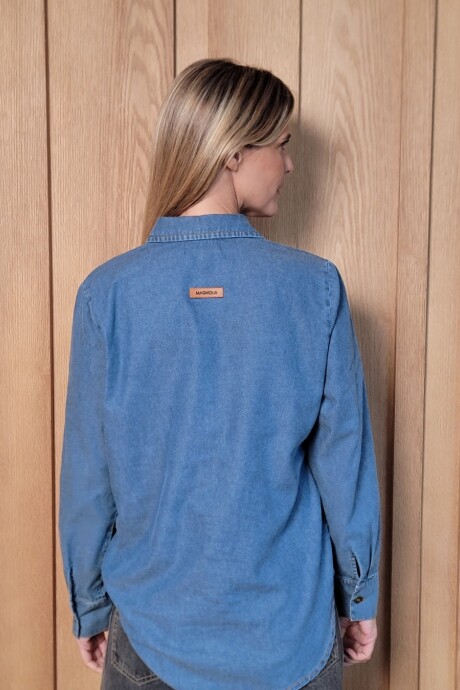 Camisa Paulina Denim Azul