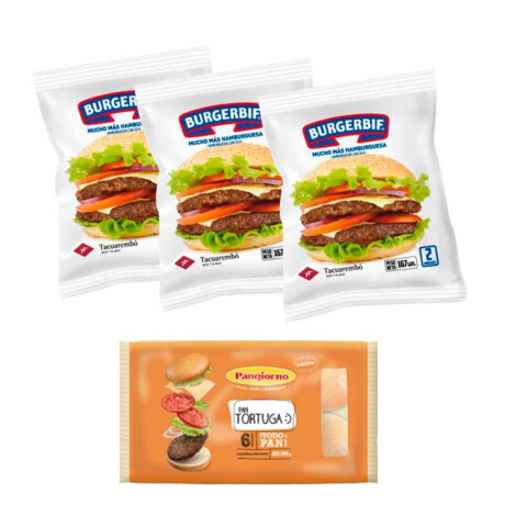 Burgerbif X 6 Unid + Tortuga X6 Unid Burgerbif X 6 Unid + Tortuga X6 Unid