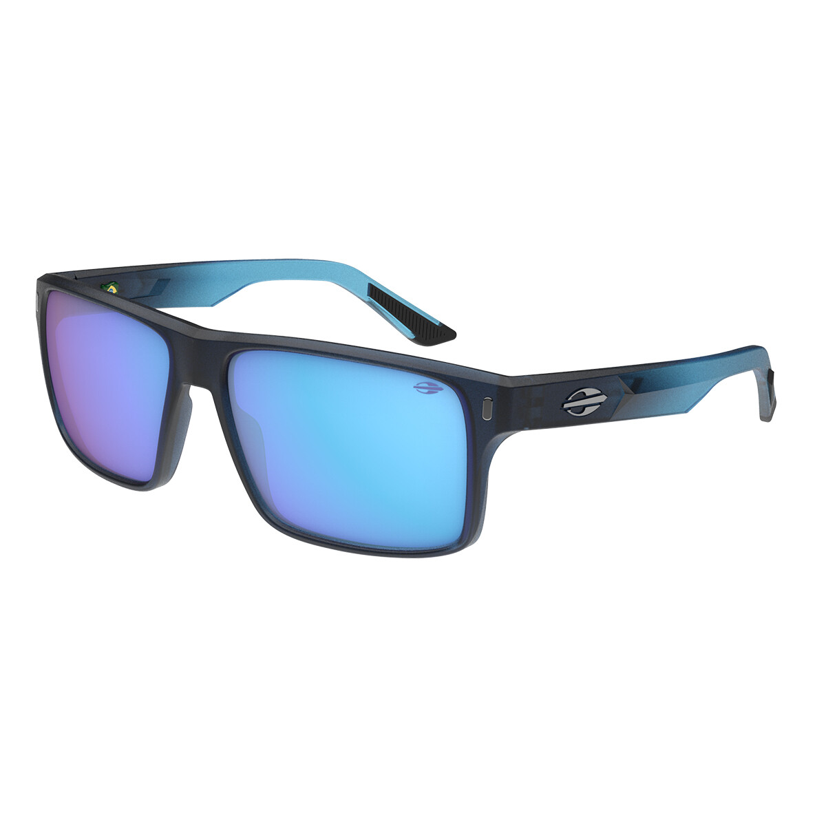 Mormaii San Juan - Azul con cristales espejados azules 