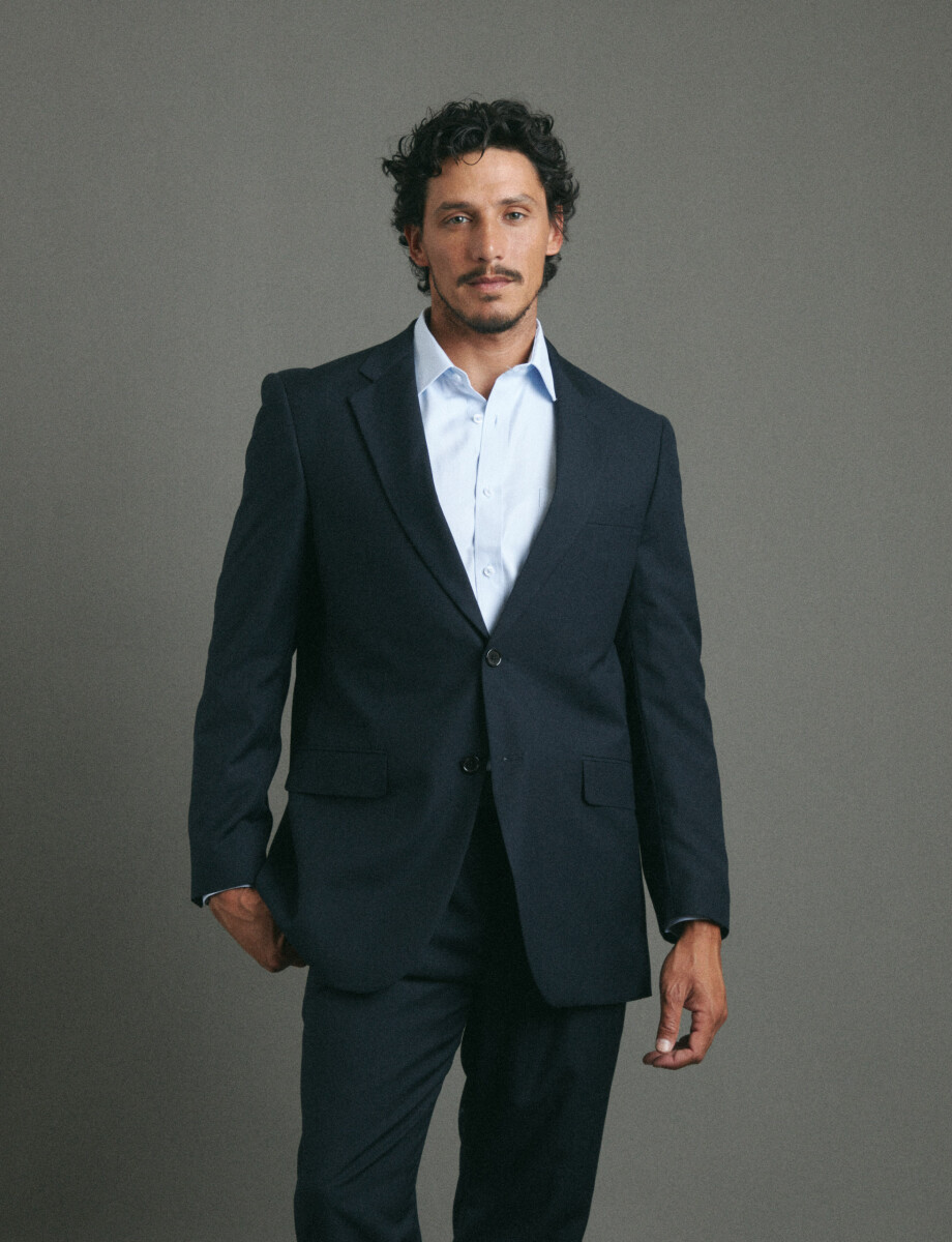 220257 TRAJE HARRINGTON 1937 Azul Oscuro