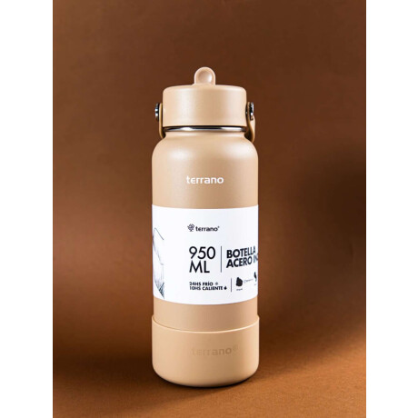 Botella Térmica Con Pico 950Ml. Arena