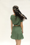 Falda Poe Verde