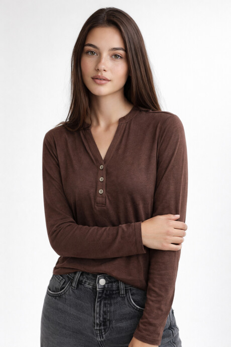 Remera Tabos Chocolate