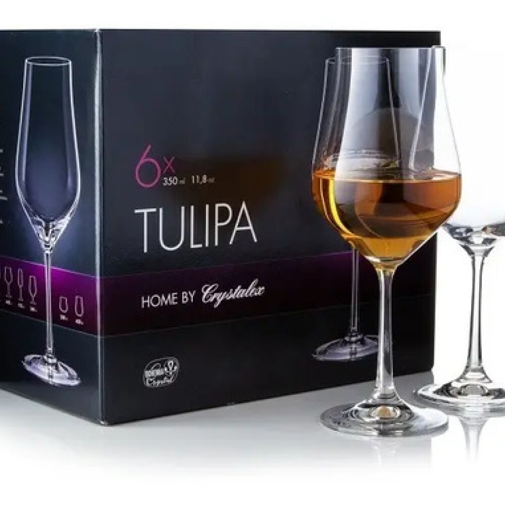 Set copas Tulipa 350 ml x6 BOHEMIA Set copas Tulipa 350 ml x6 BOHEMIA