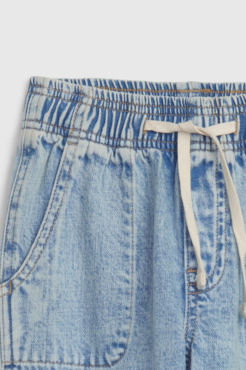Jean Easy Niña Light Wash