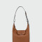 Longchamp - Cartera de cuero, le Pliage Xtra Marrón