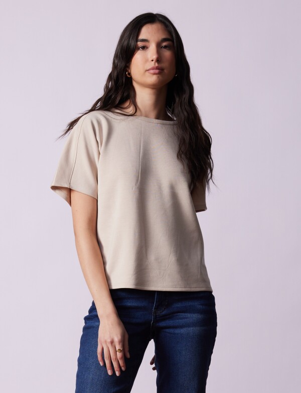 Remera Modal Dolman BEIGE