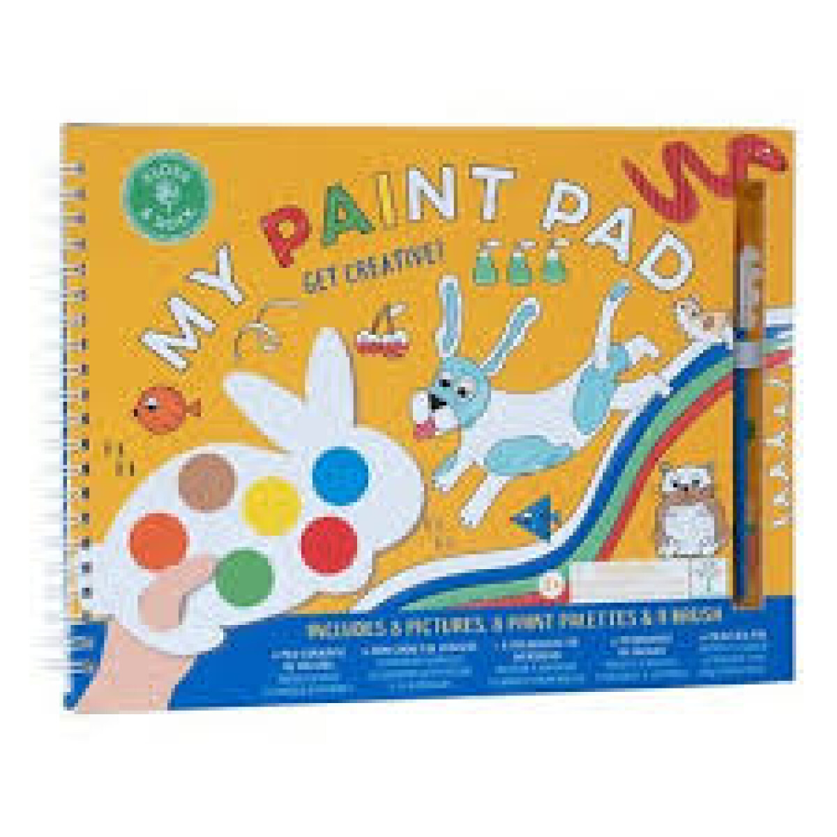 MY PAINT PAD ANIMALES 