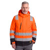 Diadora GAR M - Utility HV&Rain HV JACKET ISO 20471 EXTERNAL SHELL Naranja