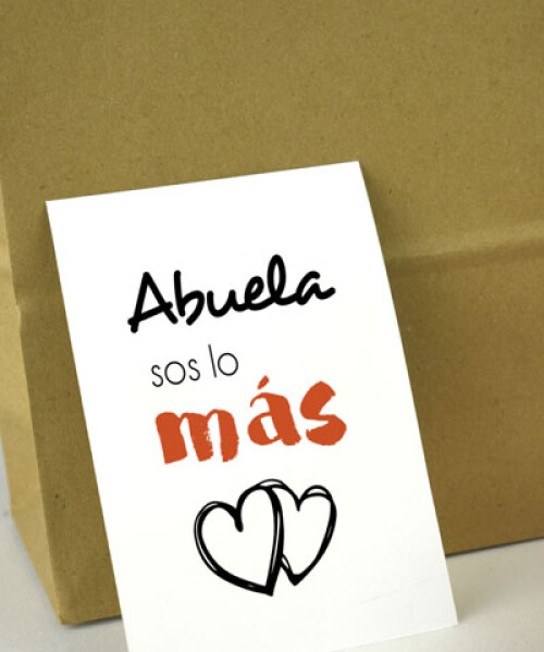Tarjeta abuelos 10x15. DISEÑO 5