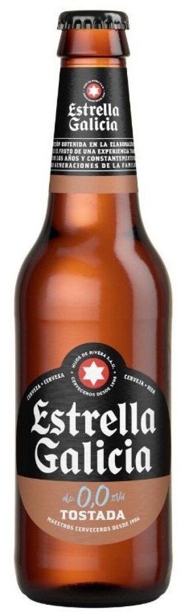 CERVEZA DE ESTRELLA GALICIA TOST SIN ALCOHOL 250ML 