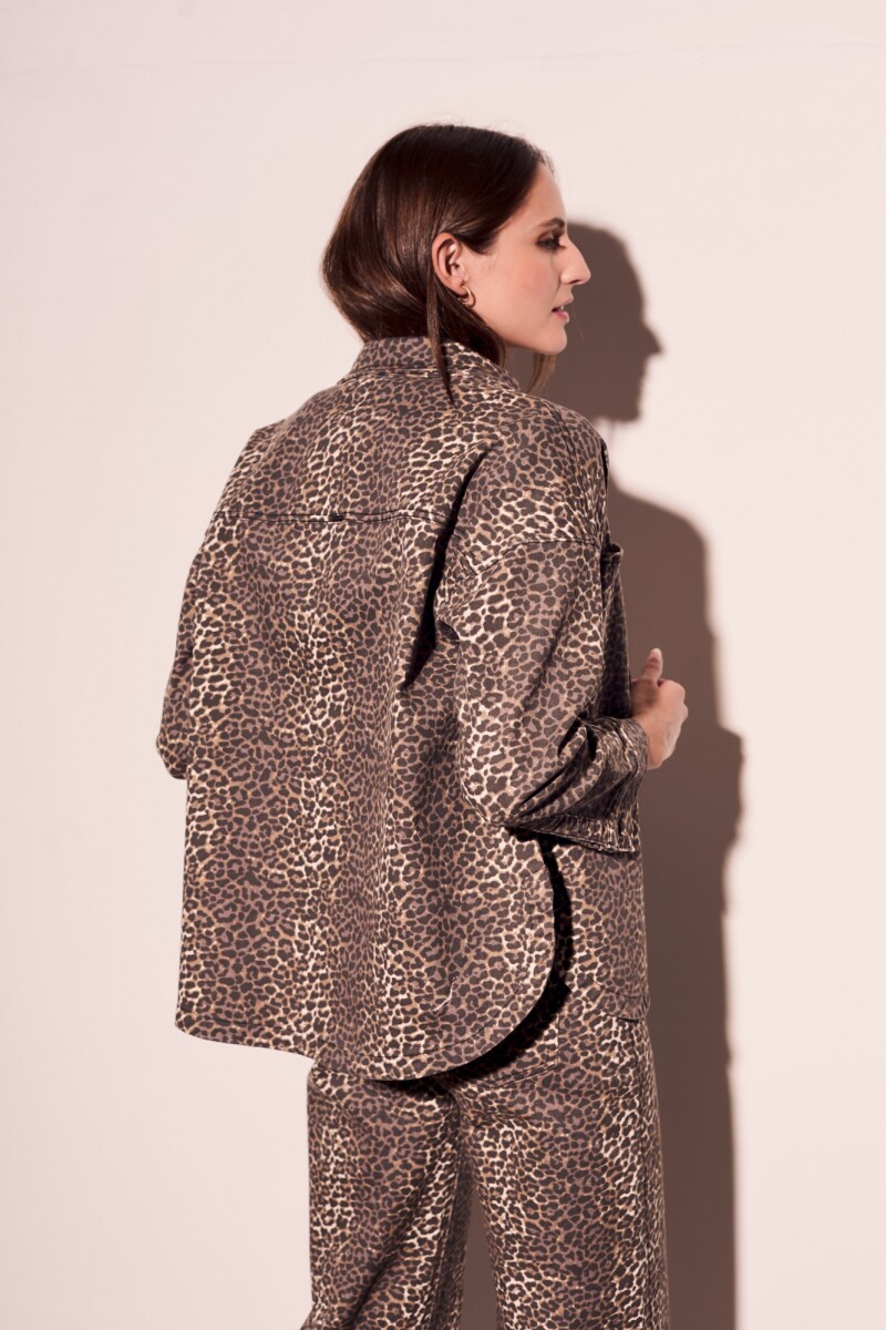 Sobrecamisa Animal Print Animal Print