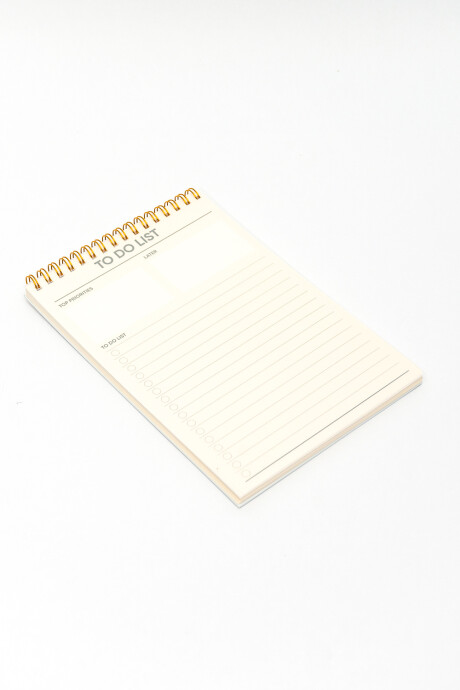 Planner A5, 50 Hojas Color Unico