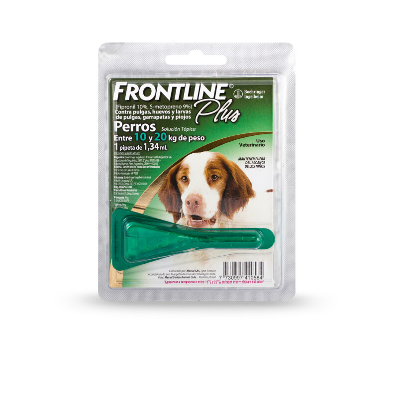 Frontline Plus - Perro de 10 a 20 Kg Frontline Plus - Perro de 10 a 20 Kg