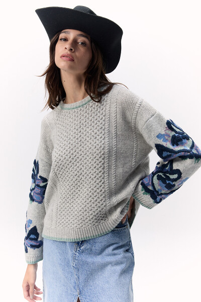 Sweater Amapola Gris