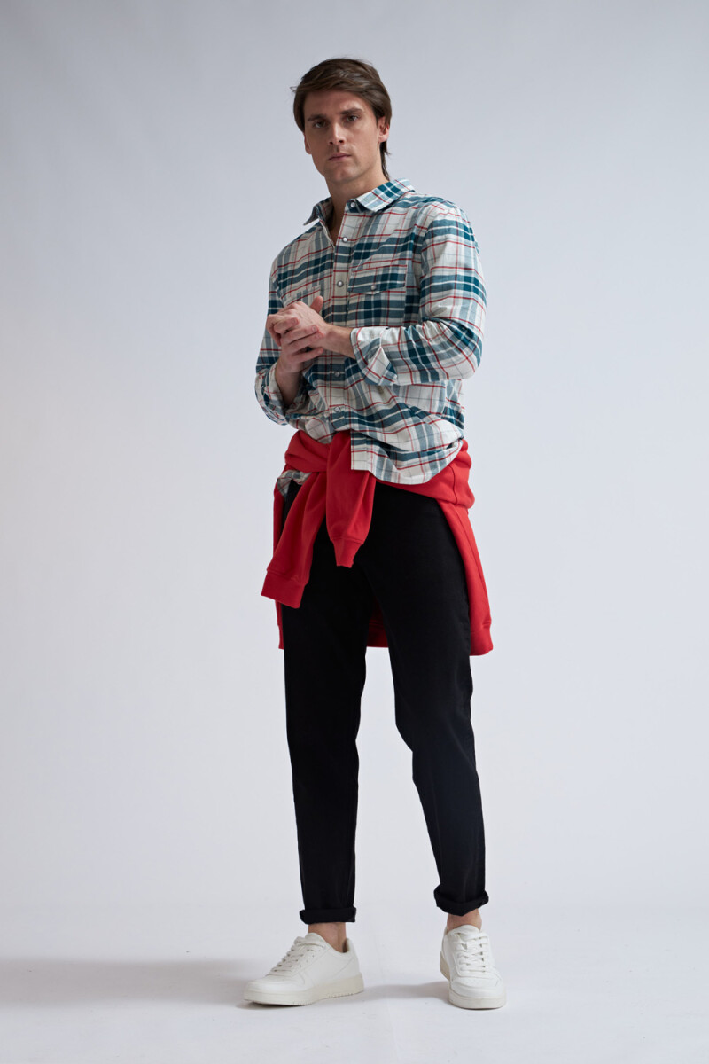 Pantalón de jean slim - Negro 