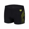 Malla De Entrenamiento Para Hombre Arena Men's Swim Short Graphic Print Logo Negro