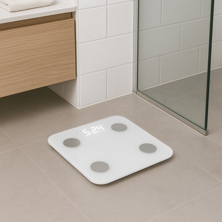 BALANZA DIGITAL CORPORAL MI BODY BLANCO