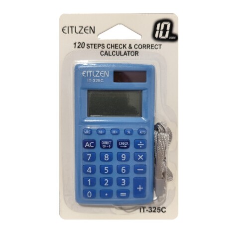 OUTLET Calculadora Eitlzen con cuerda It-325C 4 colores Outlet Calculadora Eitlzen Con Cuerda It-325c 4 Colores