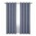 Set x2 Cortina Blackout 140x230 Cm Living Dormitorio Gris Azulado